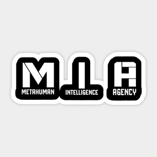 Metahuman Intelligence Agency Sticker